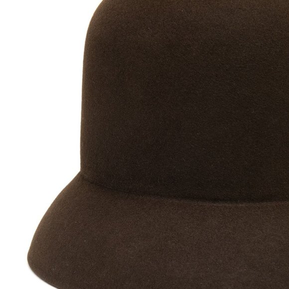 Nina Ricci felted cloche hat